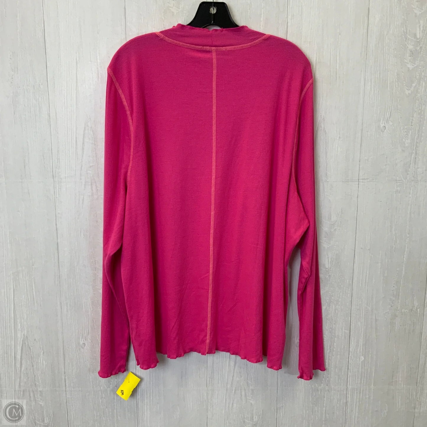 Top Long Sleeve By Lane Bryant In Pink, Size: 4x