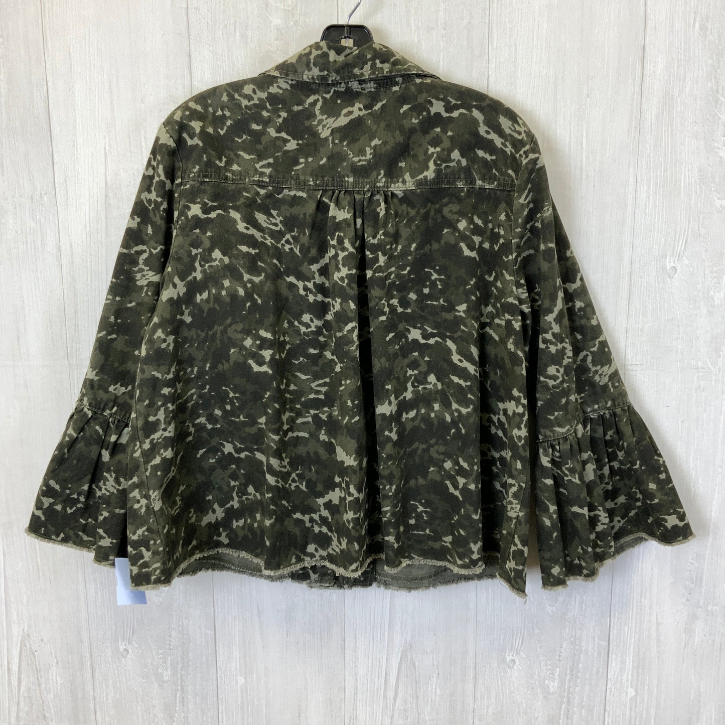 Jacket Utility By Mossimo In Camouflage Print, Size: L