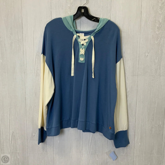 Top Long Sleeve By Livi Active In Multi-colored, Size: 1x