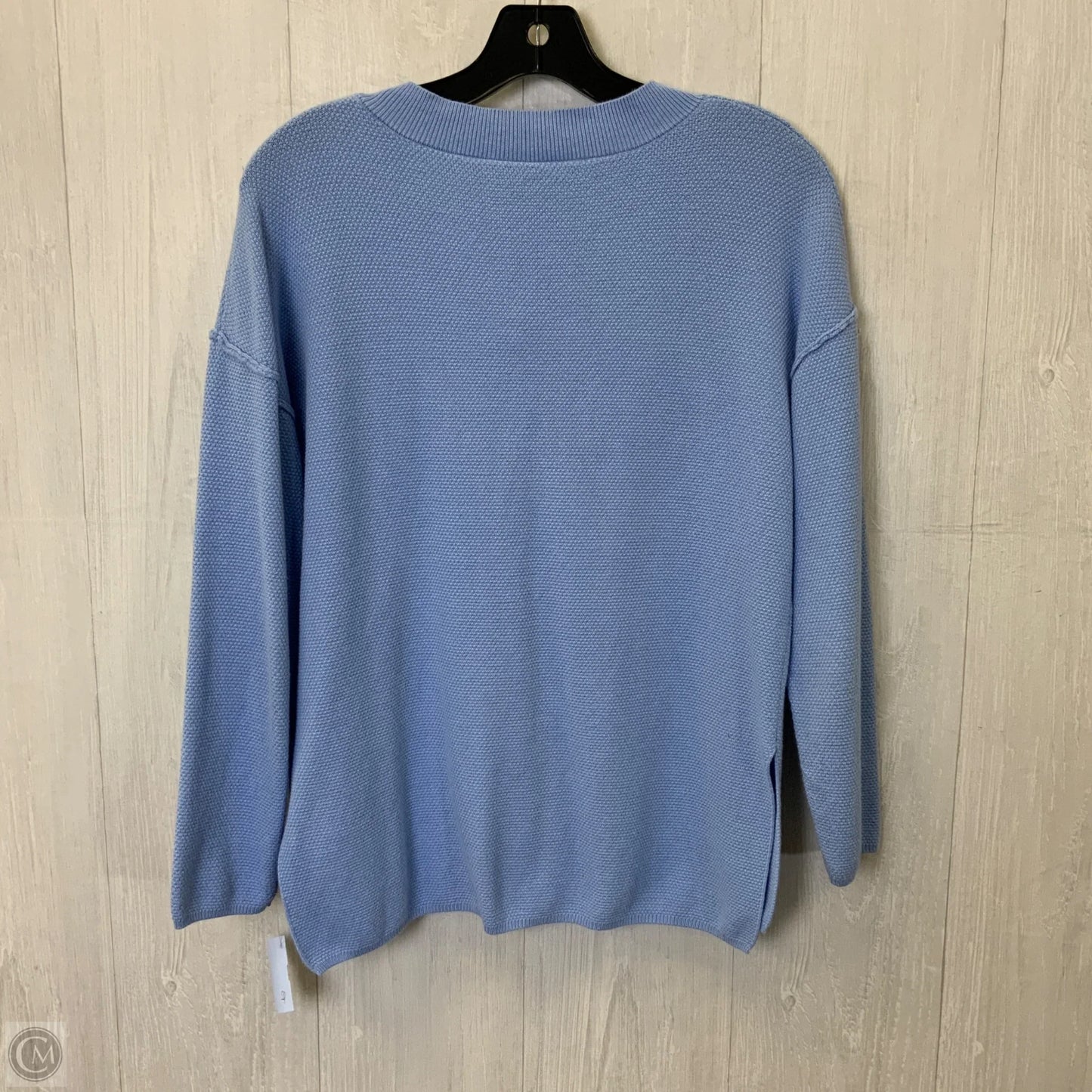 Top Long Sleeve By Clothes Mentor In Blue, Size: M