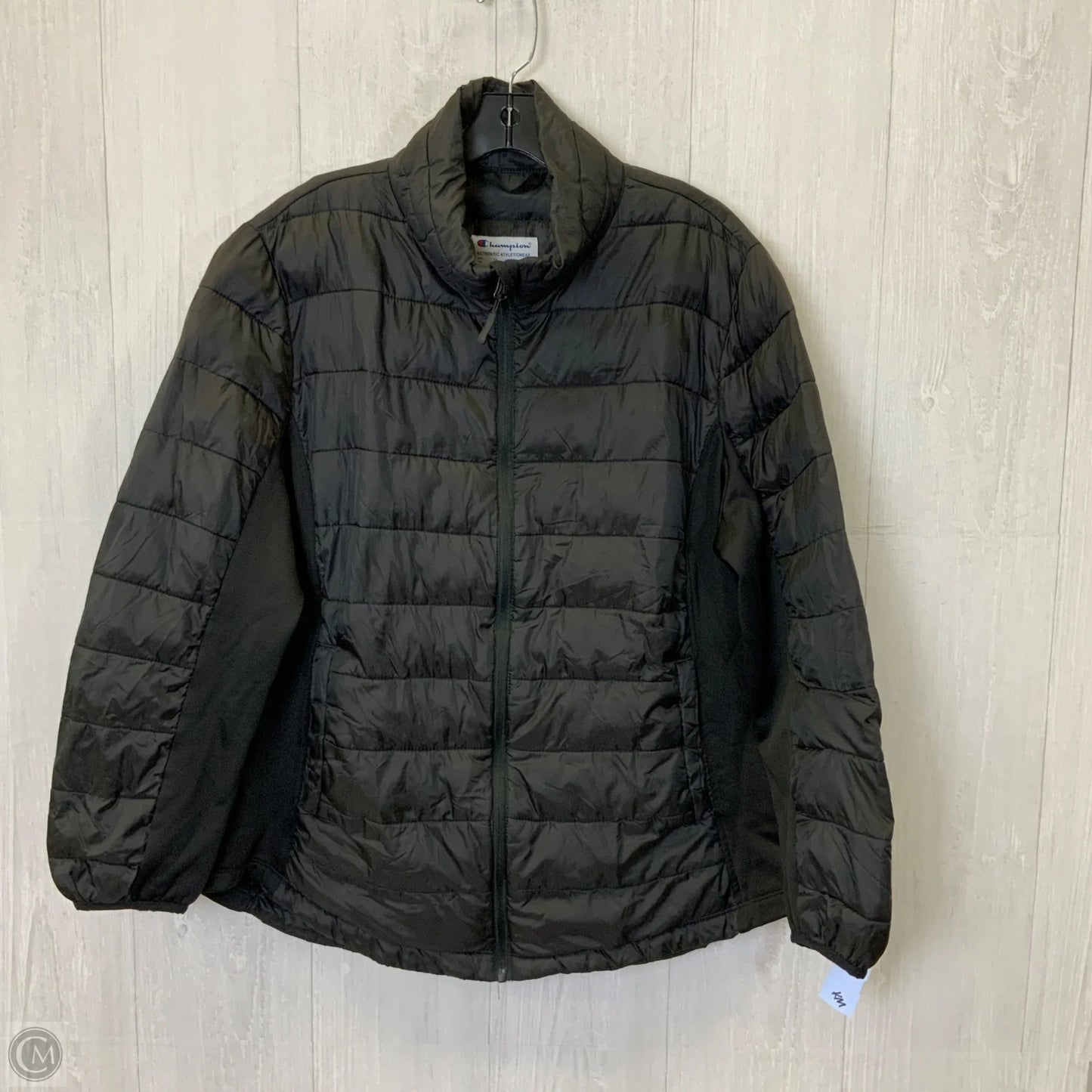 Jacket Puffer & Quilted By Champion In Black, Size: 2x
