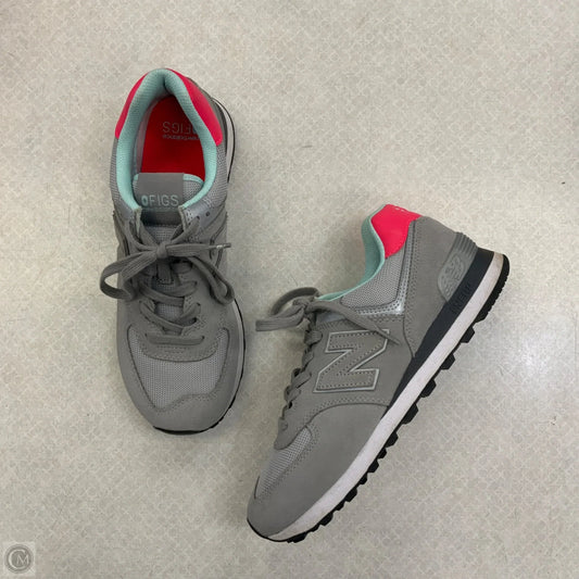 Shoes Sneakers By New Balance In Blue & Grey, Size: 10