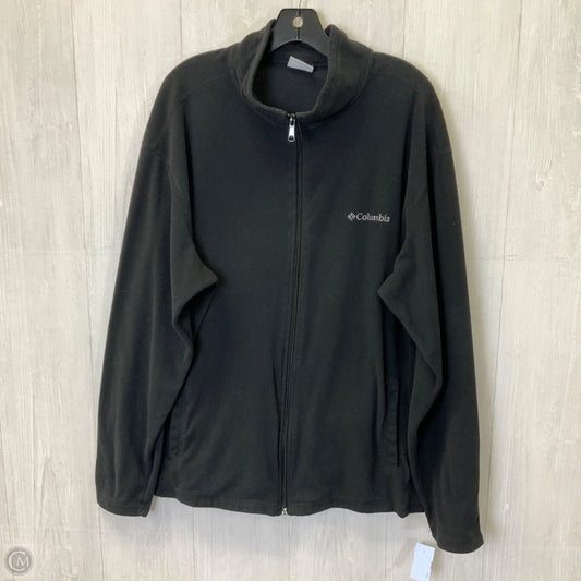 Jacket Fleece By Columbia In Black, Size: Xl
