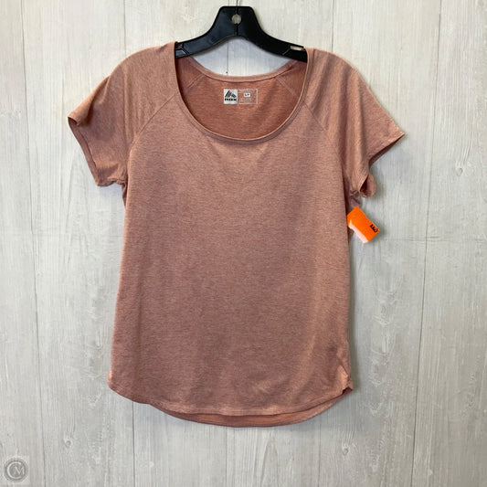 Athletic Top Short Sleeve By Rbx In Pink, Size: S