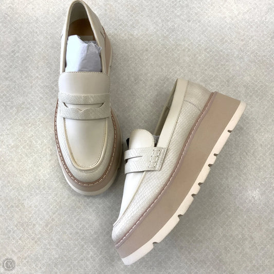 Shoes Sneakers Platform By Dolce Vita In Tan & White, Size: 9