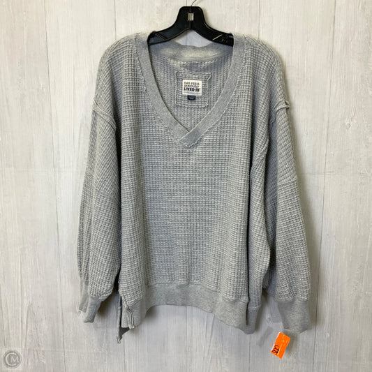 Sweatshirt Crewneck By American Eagle In Grey, Size: Xl