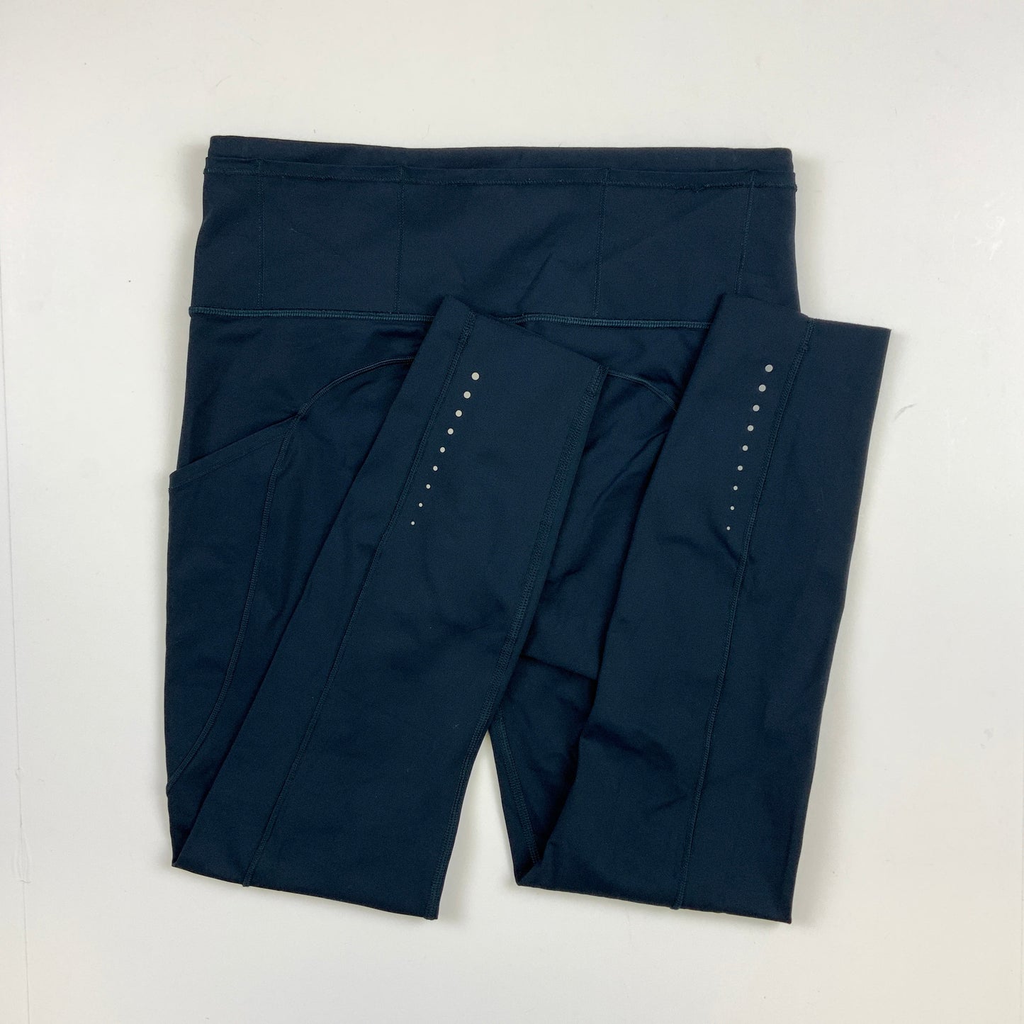 Athletic Leggings By Lululemon In Navy, Size: 8