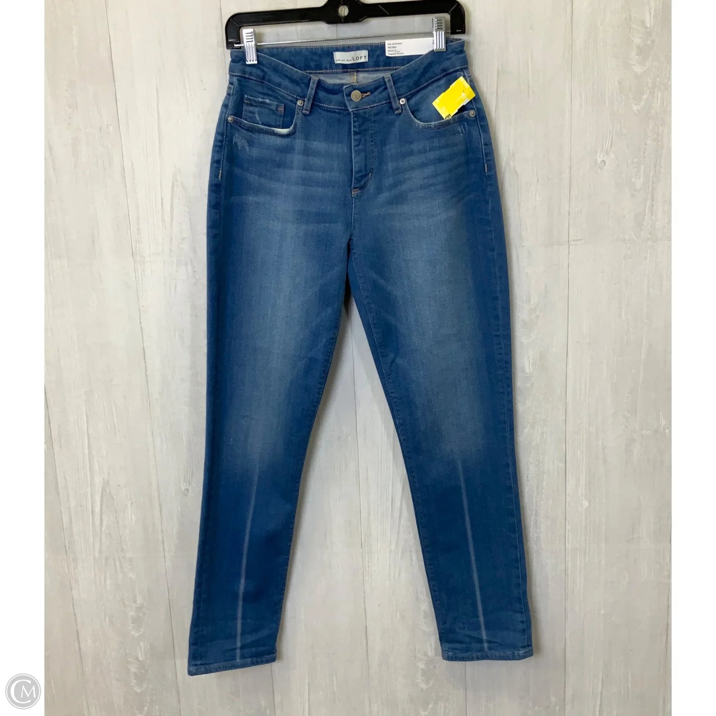 Jeans Skinny By Loft In Blue, Size: 2