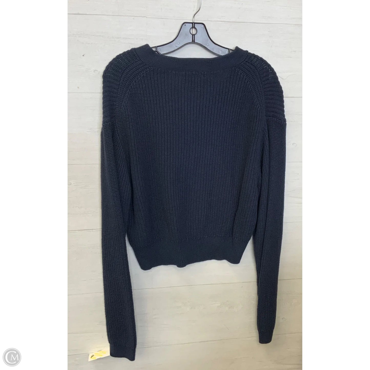 Sweater Cardigan By J. Crew In Navy, Size: Xl