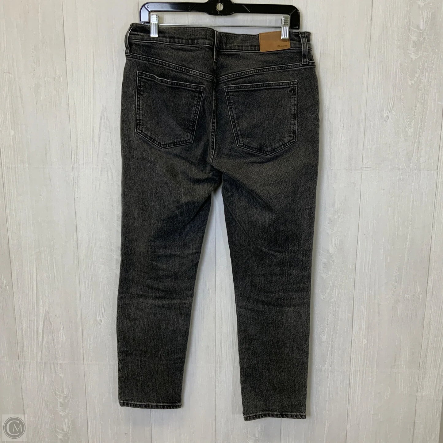 Jeans Skinny By Madewell In Black, Size: 6