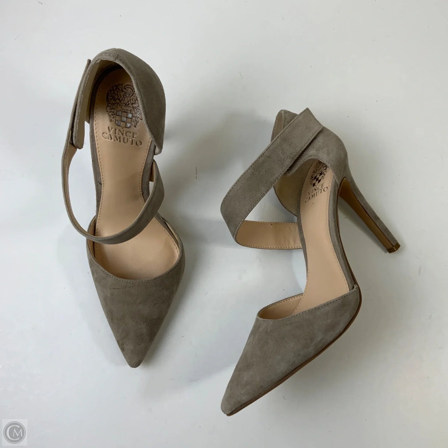 Shoes Heels Stiletto By Vince Camuto In Taupe, Size: 8.5