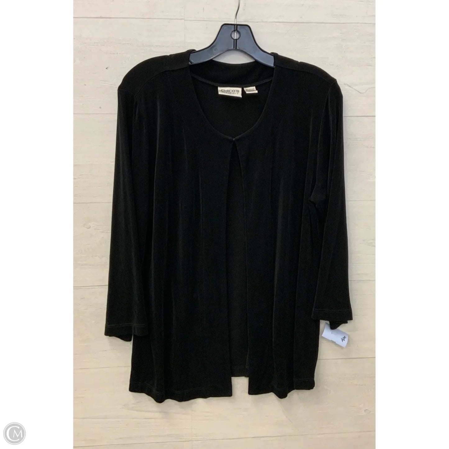 Cardigan By Chicos In Black, Size: L