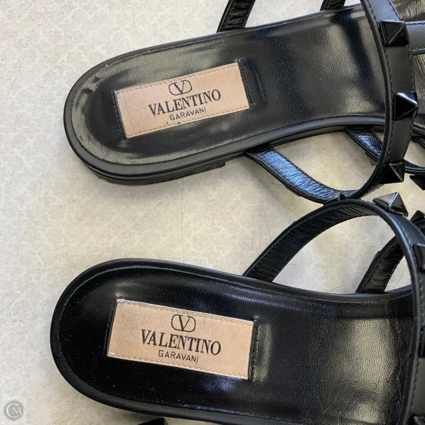 Shoes Luxury Designer By Valentino-garavani In Black, Size: 8