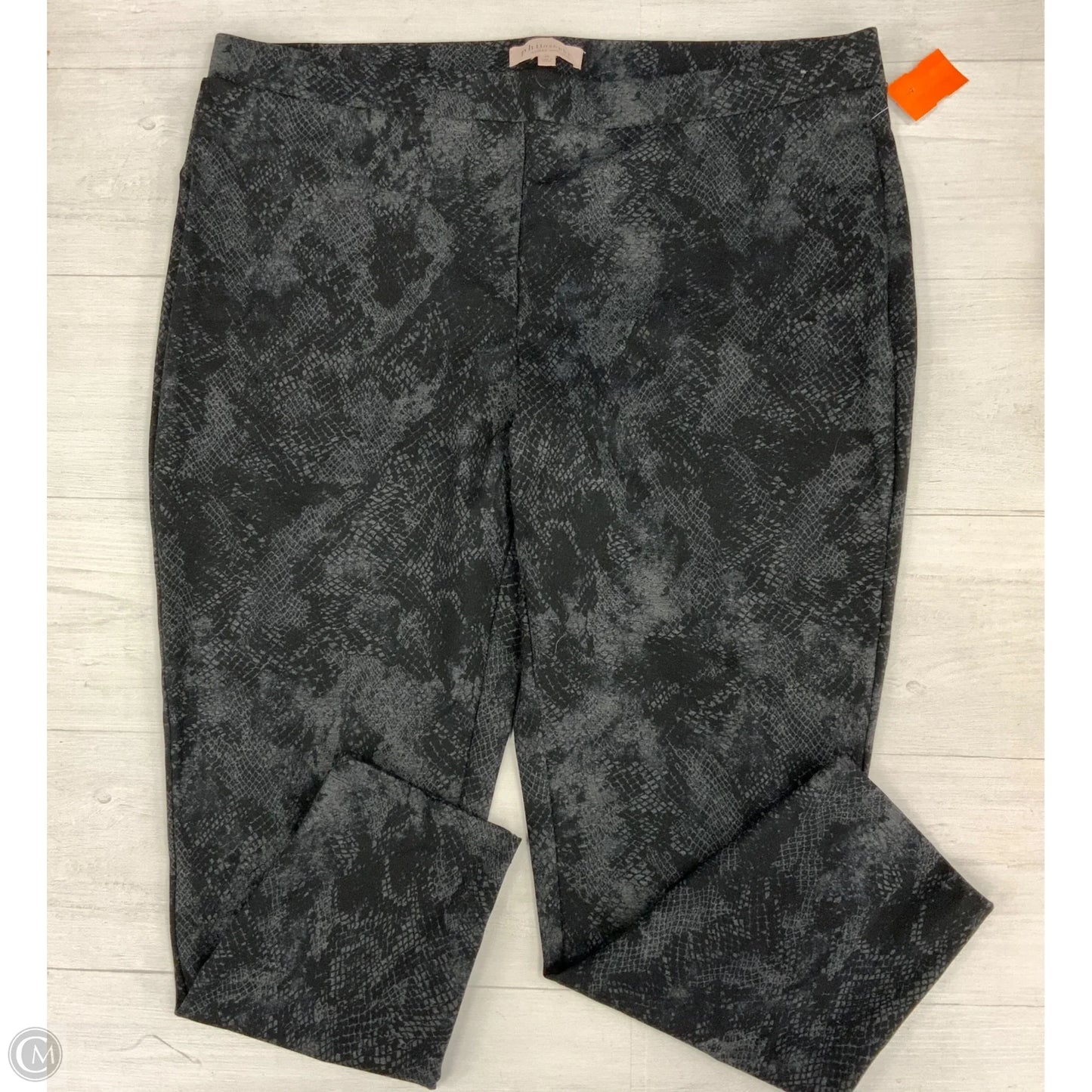 Pants Dress By Philosophy In Black, Size: 3x