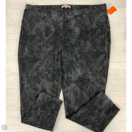 Pants Dress By Philosophy In Black, Size: 3x