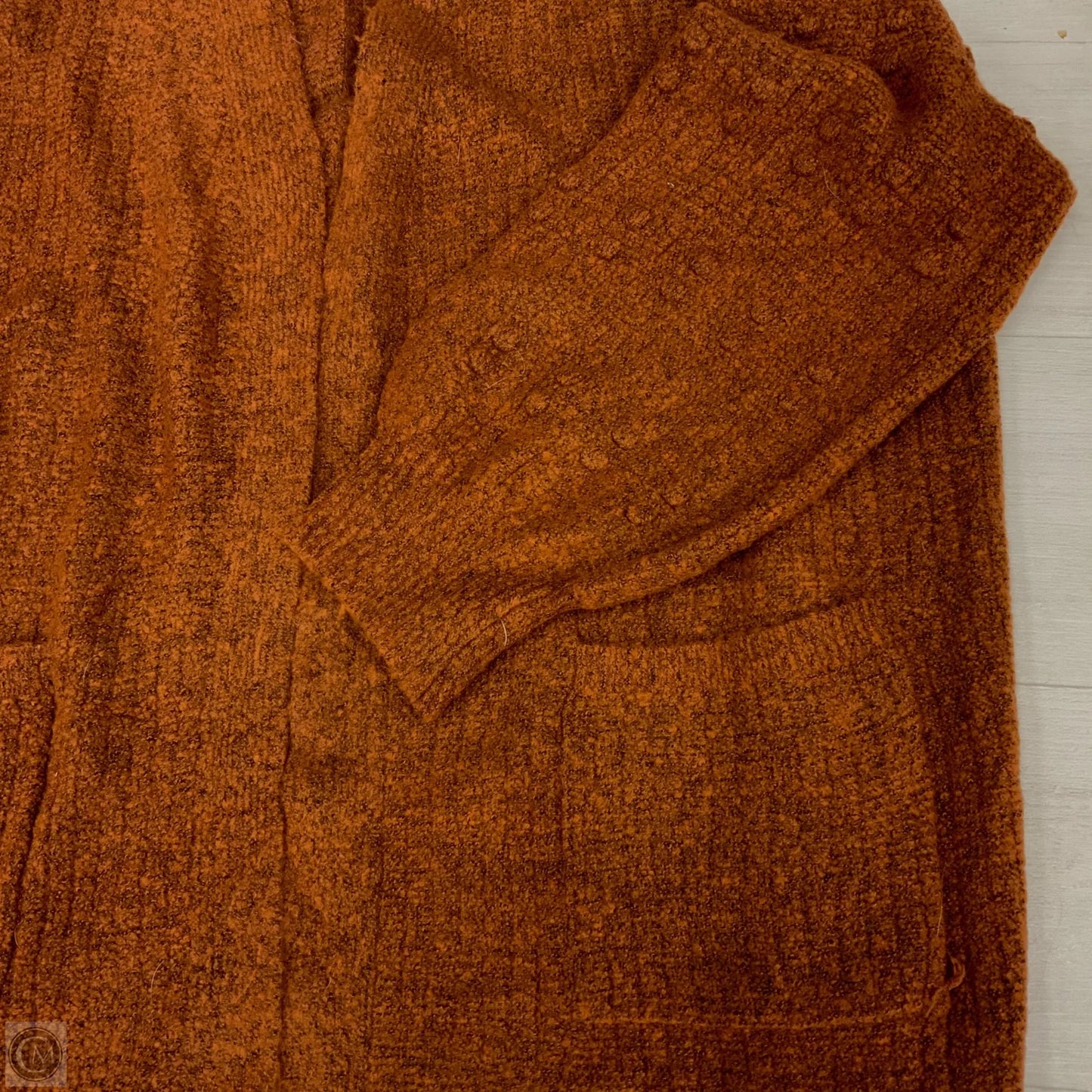 Cardigan By Time And Tru In Orange, Size: 3x