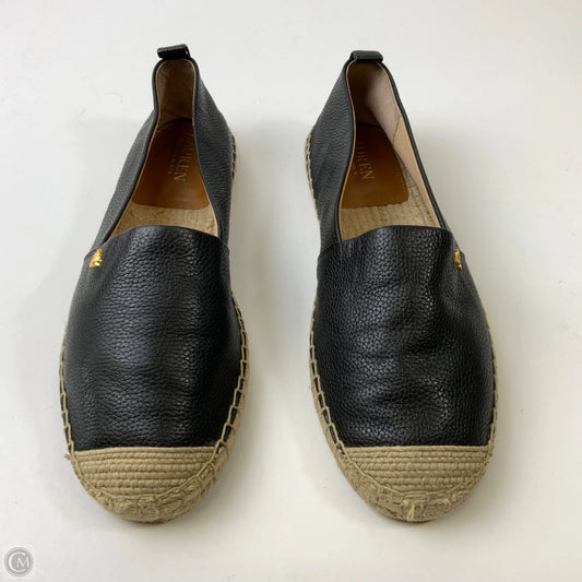 Shoes Flats By Lauren By Ralph Lauren In Black, Size: 9