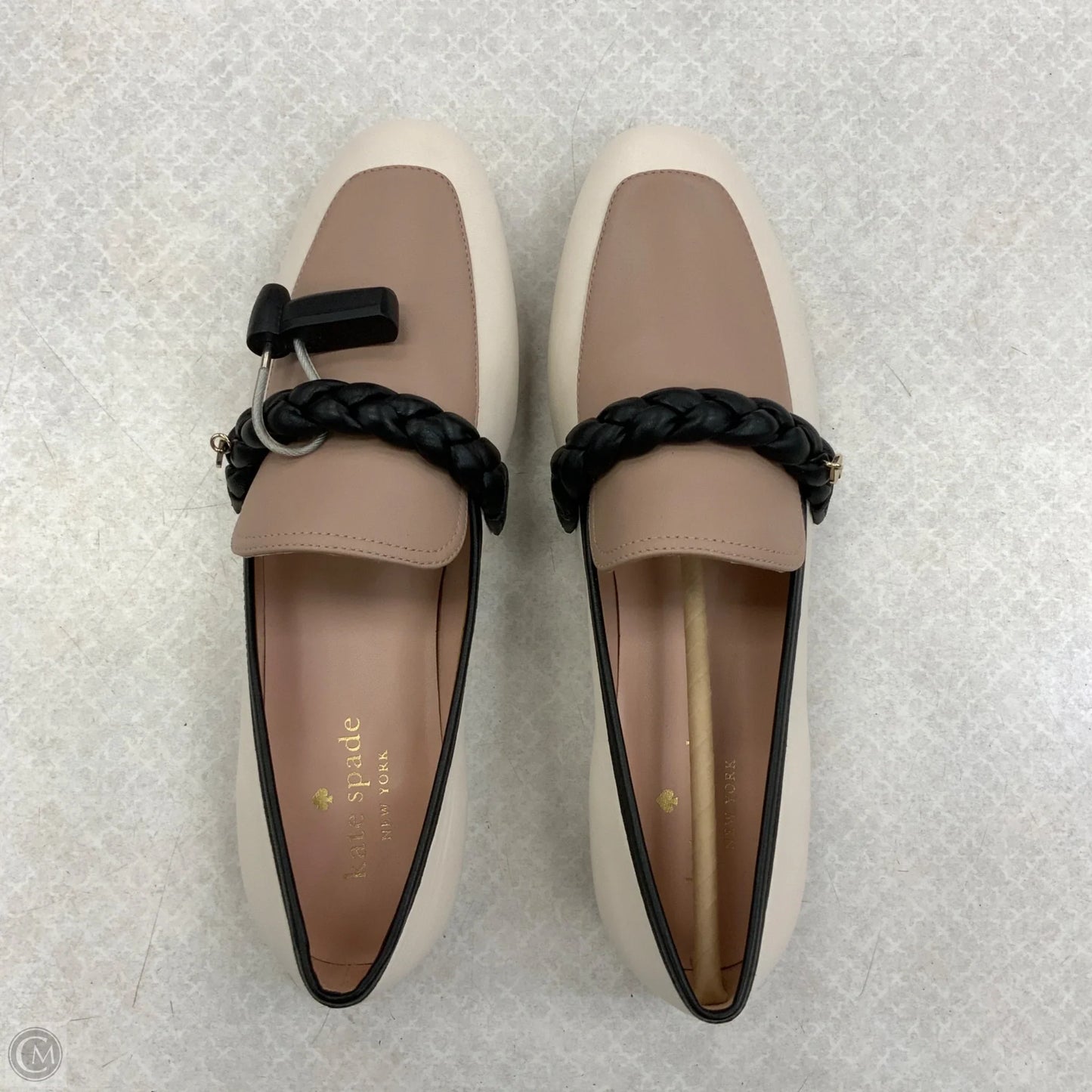Shoes Designer By Kate Spade In Tan/Cream, Size: 8.5