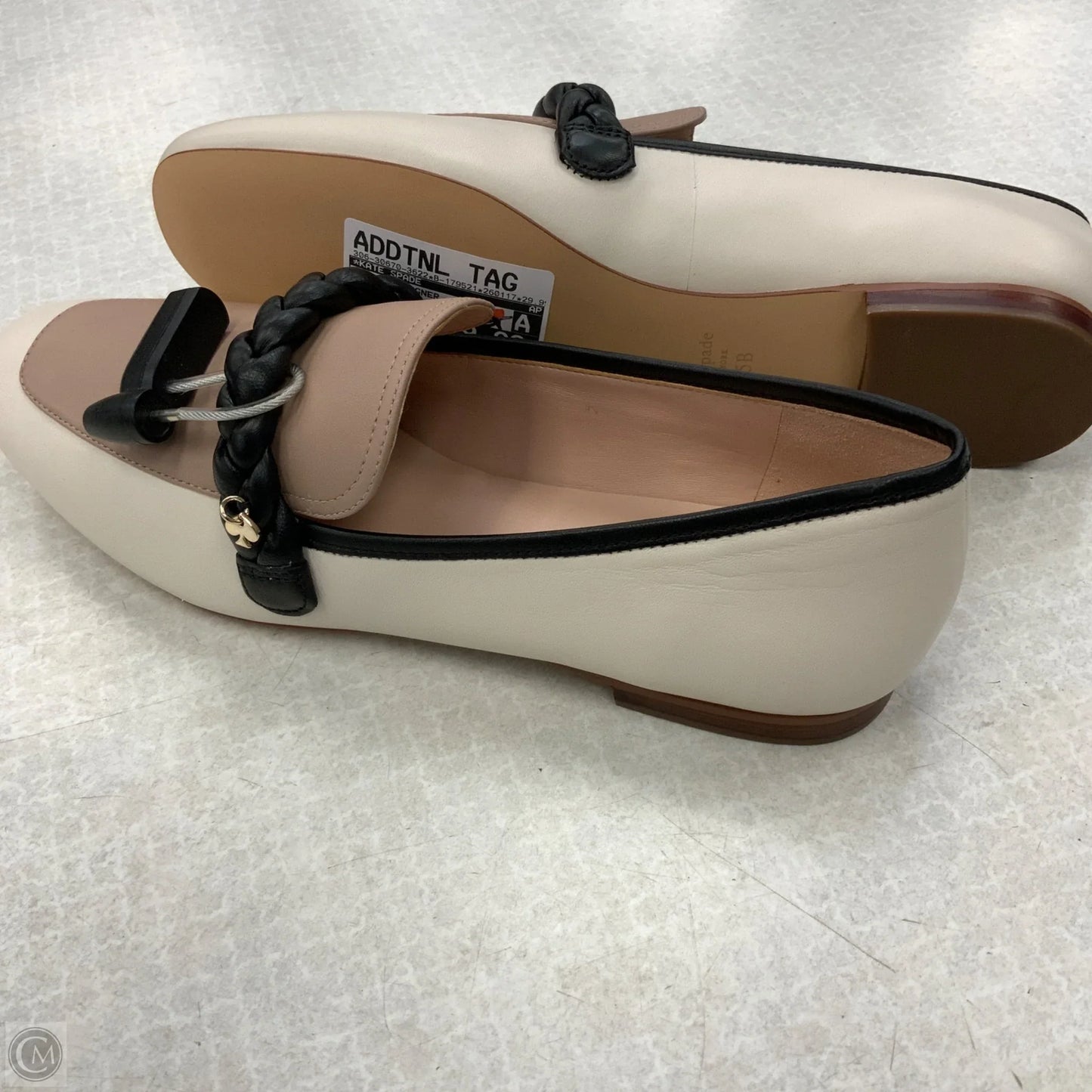 Shoes Designer By Kate Spade In Tan/Cream, Size: 8.5