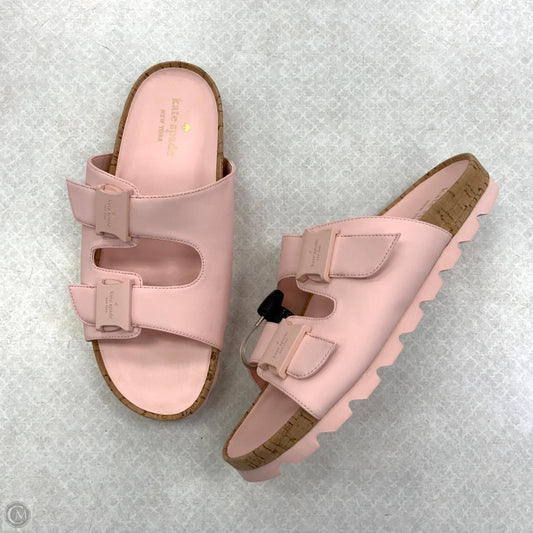 Sandals Designer By Kate Spade In Pink, Size: 8.5