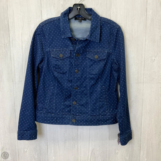 Jacket Denim By Talbots In Blue, Size: Sp