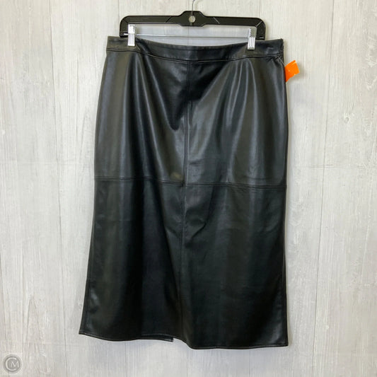 Skirt Maxi By Worthington In Black, Size: 14p