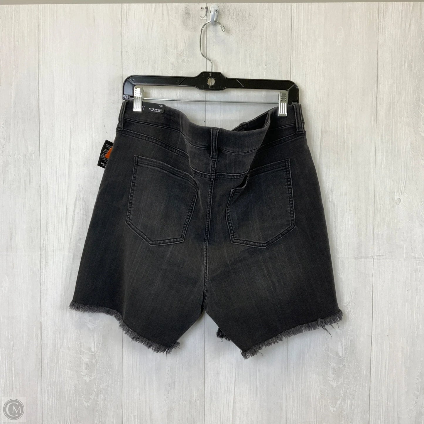 Shorts By Liverpool In Black, Size: 20