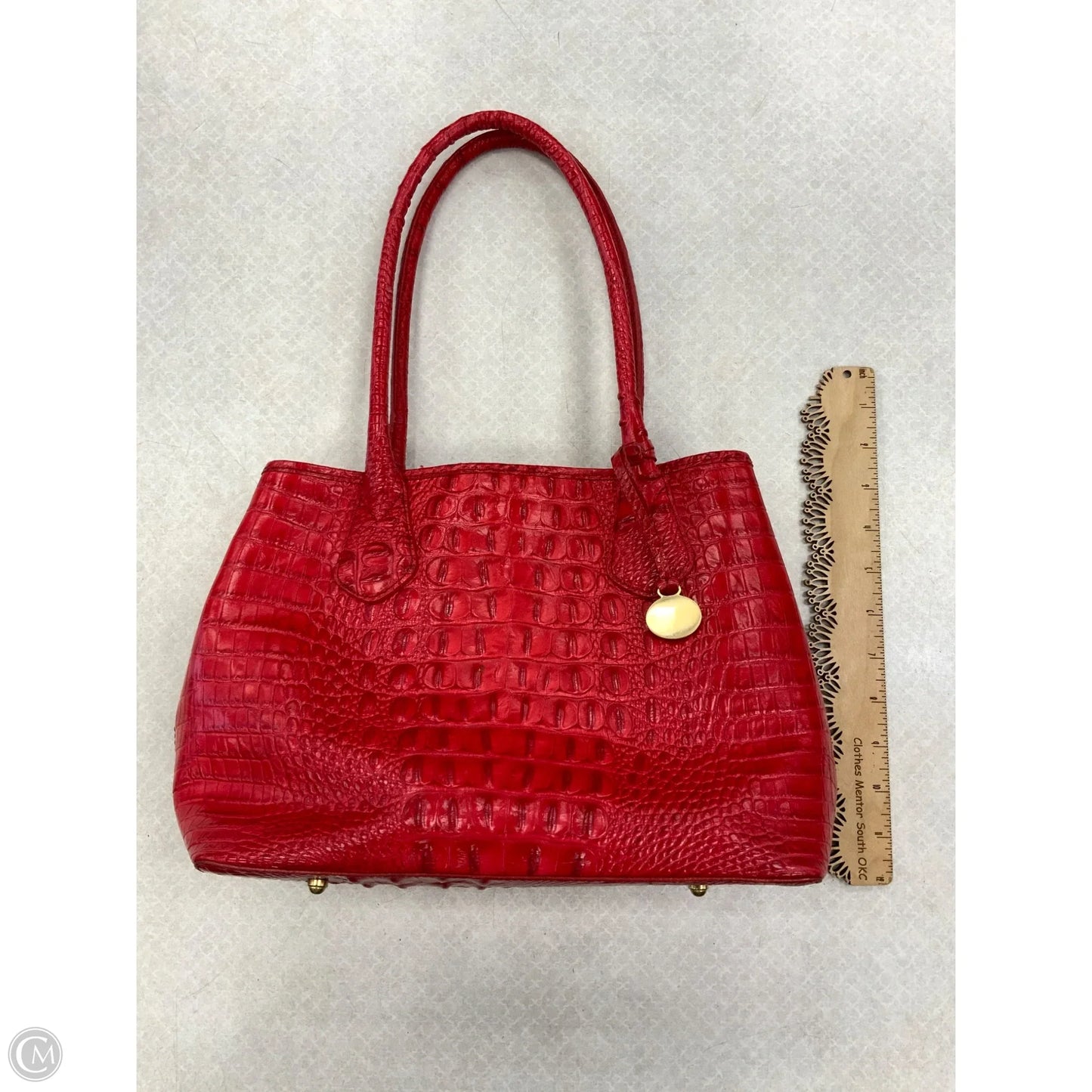 Handbag Designer By Brahmin, Size: Small