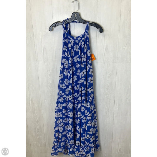 Dress Casual Maxi By Who What Wear In Blue, Size: M