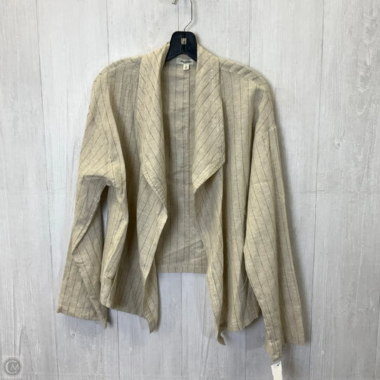 Blazer By Max Studio In Cream, Size: L