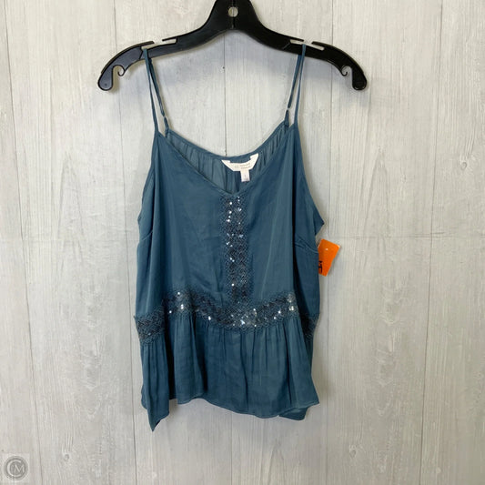 Tank Top By Lc Lauren Conrad In Blue, Size: L