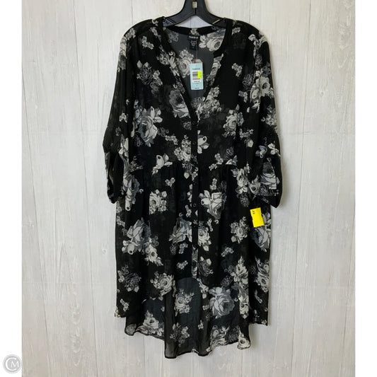 Kimono By Torrid In Black, Size: 2x