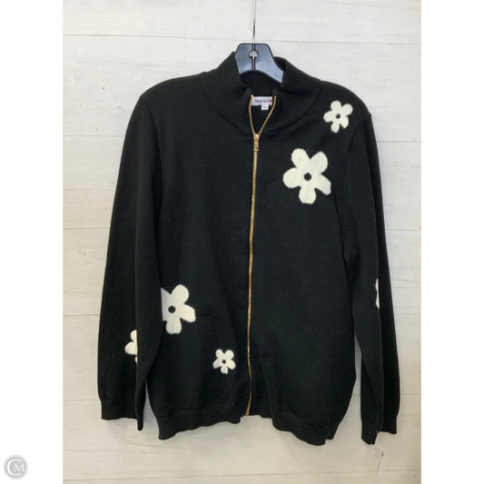 Sweatshirt Collar By Clothes Mentor In Black, Size: Xl