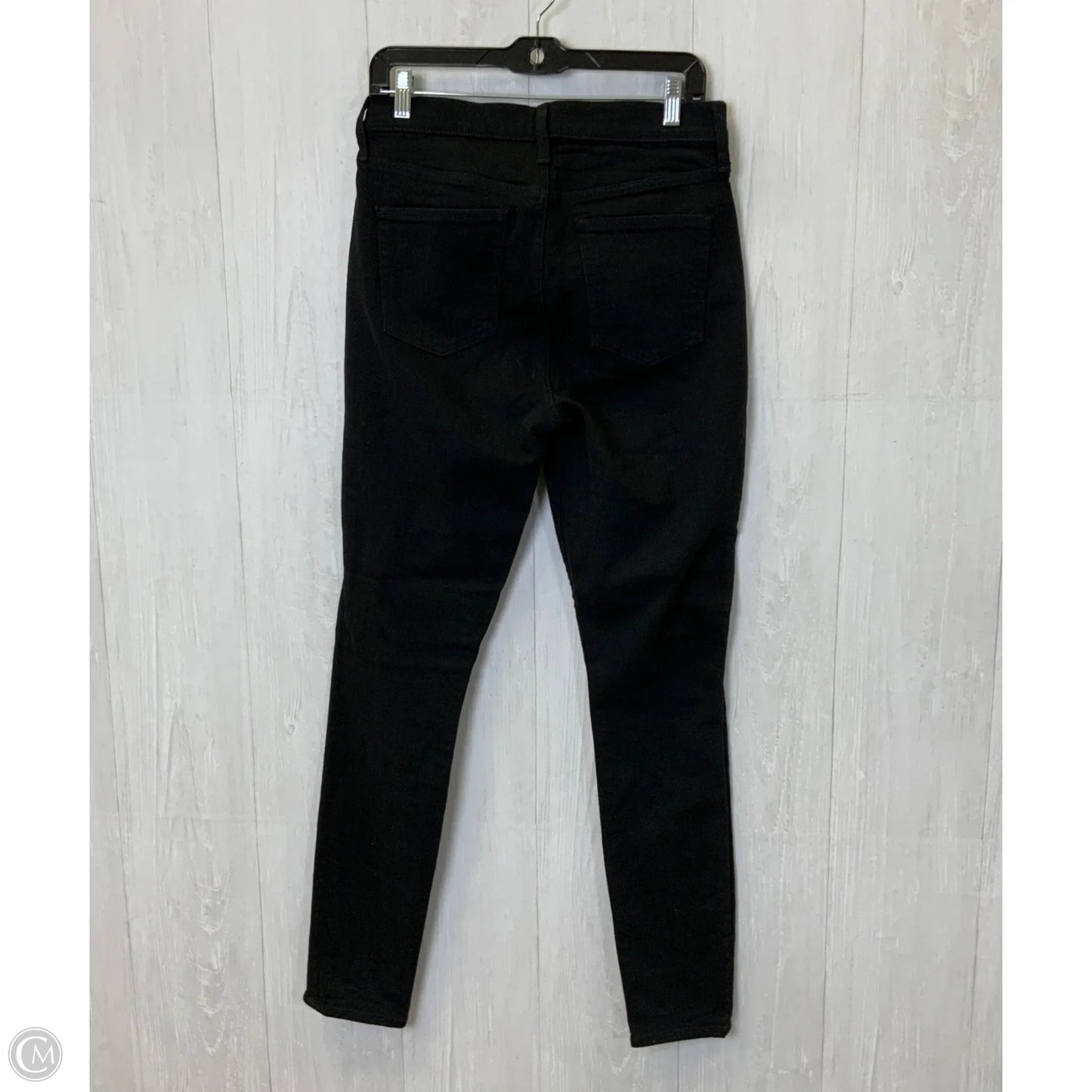 Jeans Skinny By Gap In Black, Size: 10
