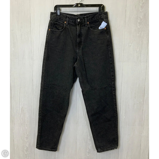 Jeans Wide Leg By Gap In Black, Size: 10