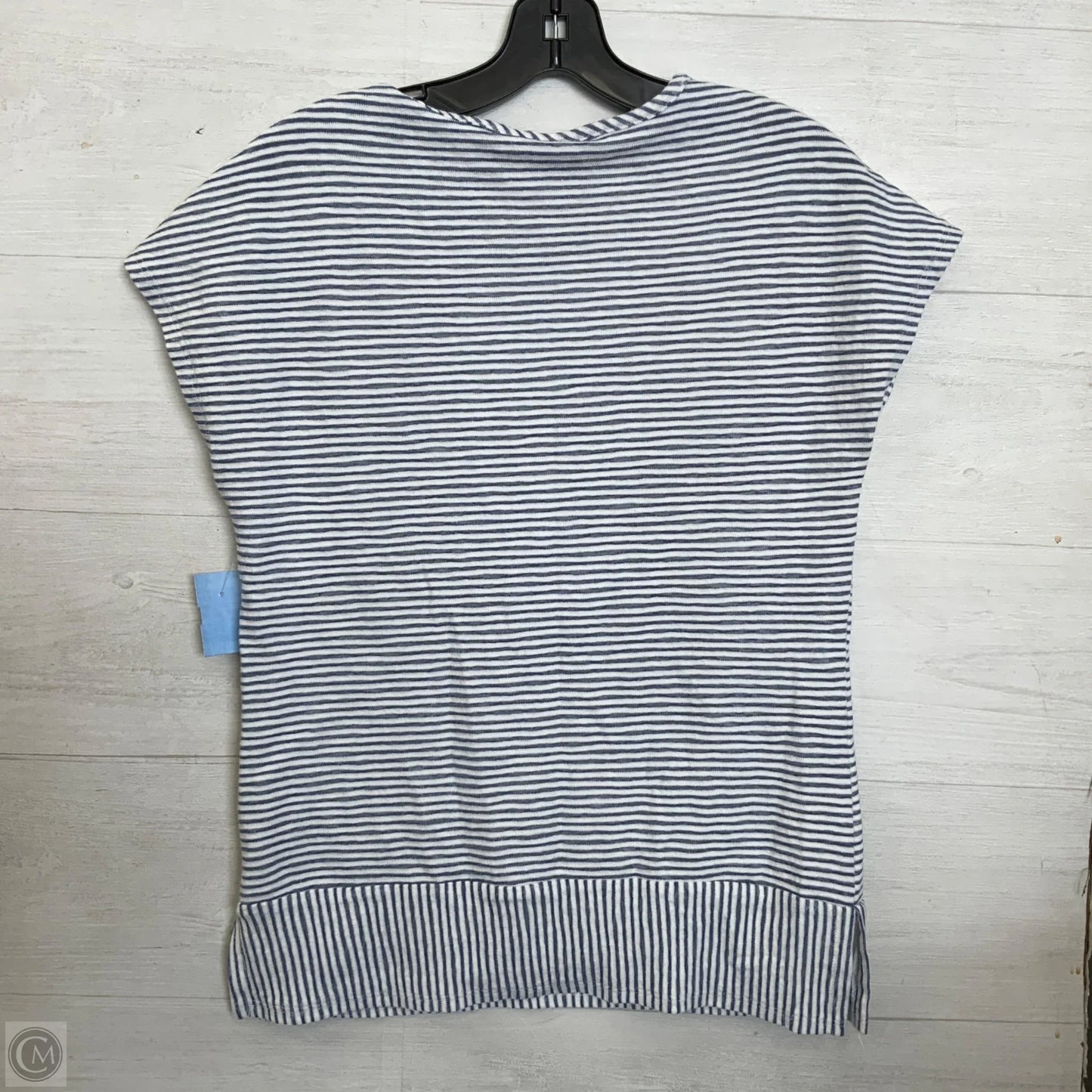 Top Short Sleeve By Chicos In White, Size: M