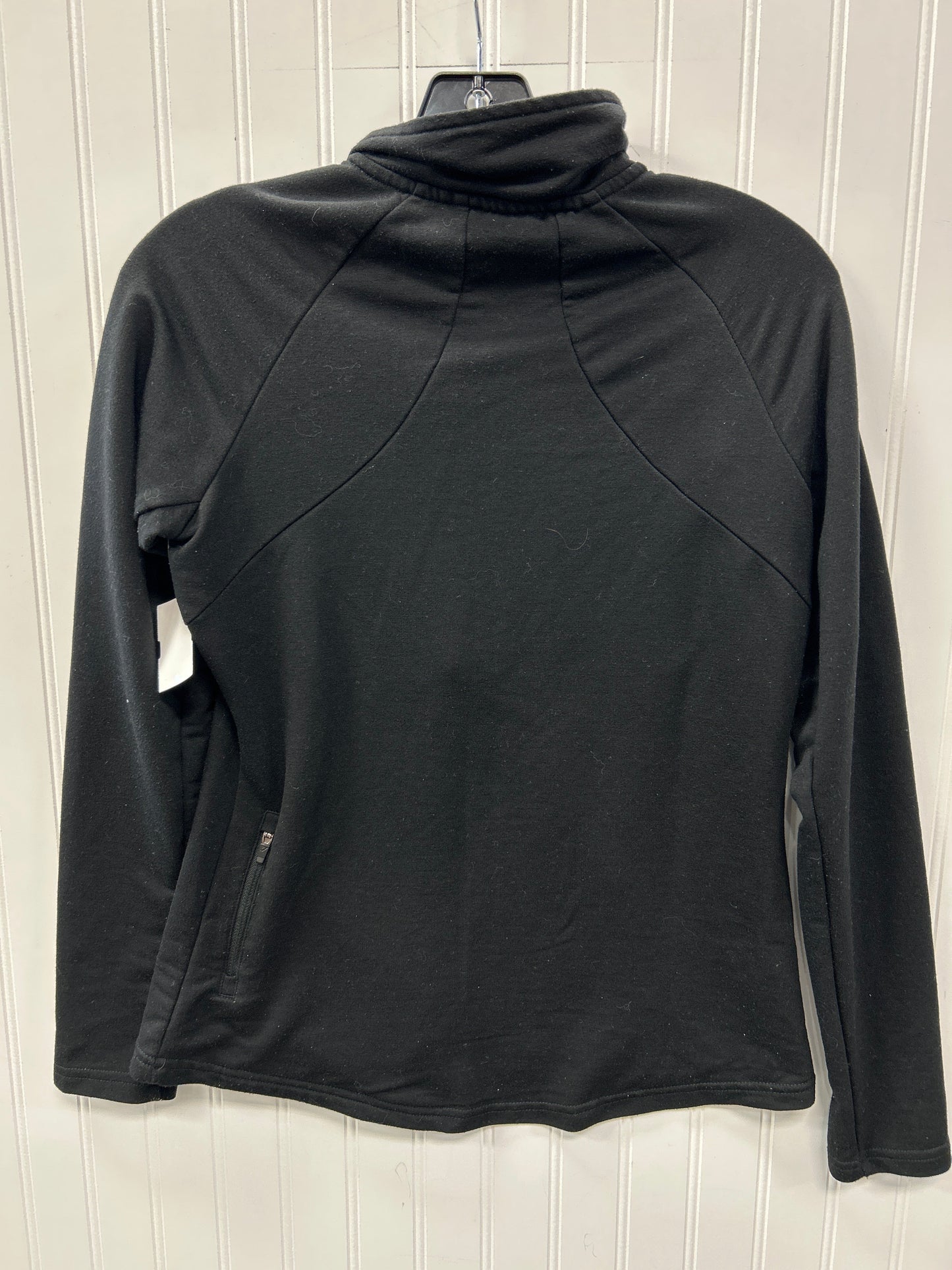 Athletic Top Ls Collar By Gym Shark In Black, Size:M