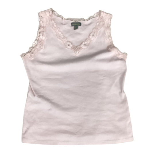 Tank Top By Style And Company In Pink, Size:M