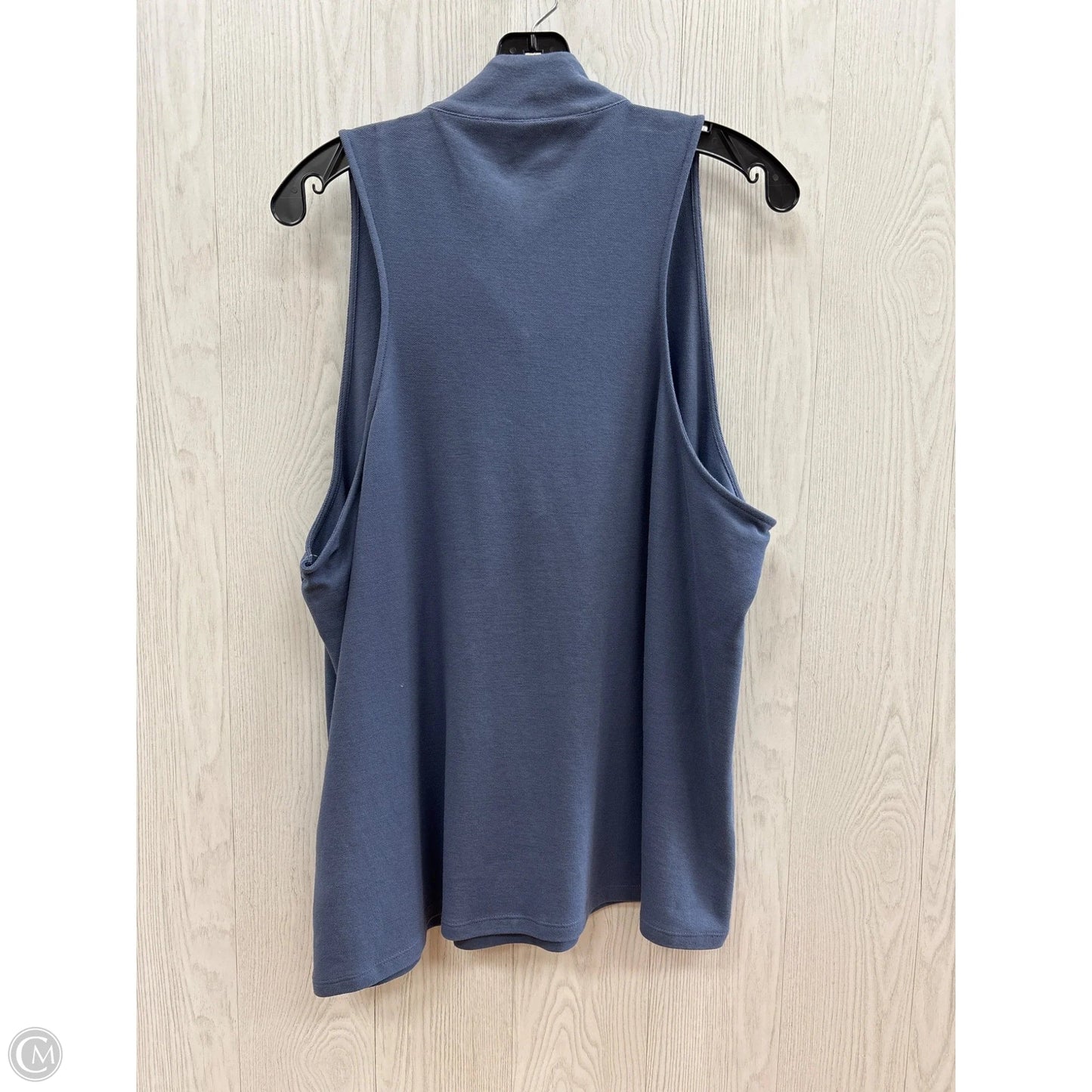 Top Sleeveless By Spartina In Blue, Size: Xxl