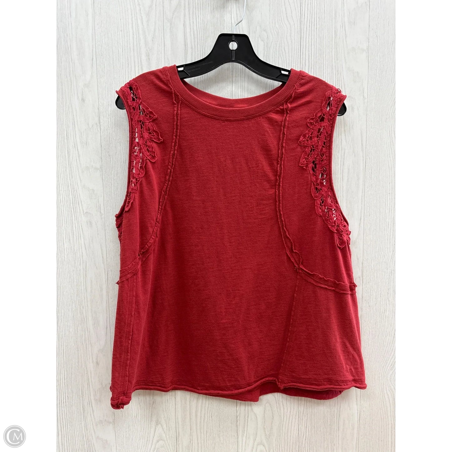 Top Sleeveless By Maurices In Red, Size: 1x
