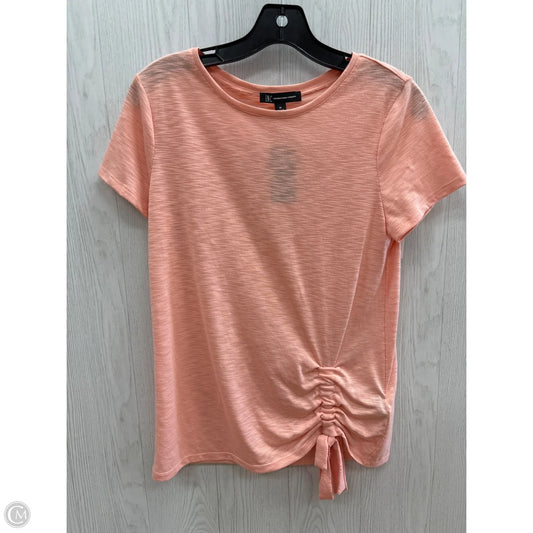 Top Short Sleeve By Inc In Pink, Size: M