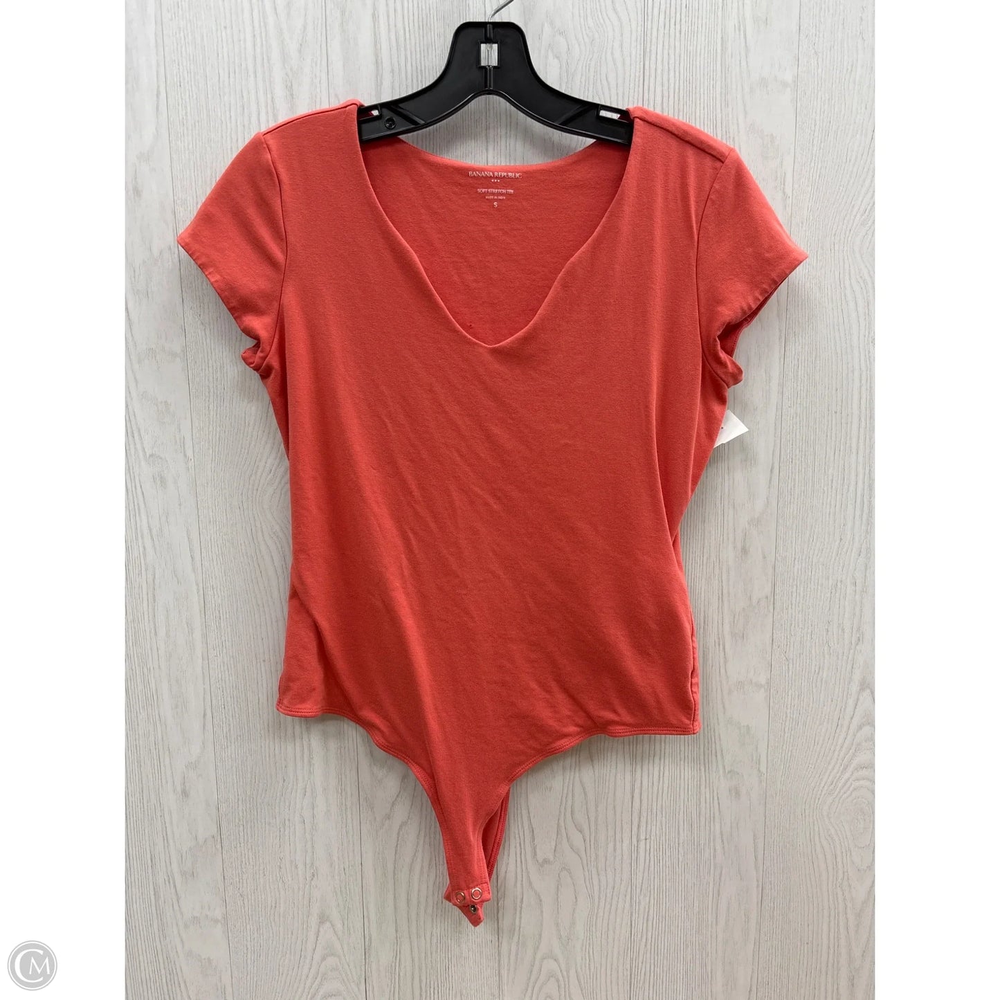 Bodysuit By Banana Republic In Orange, Size: S
