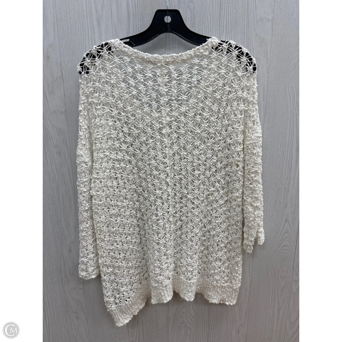 Sweater By Bb Dakota In White, Size: M