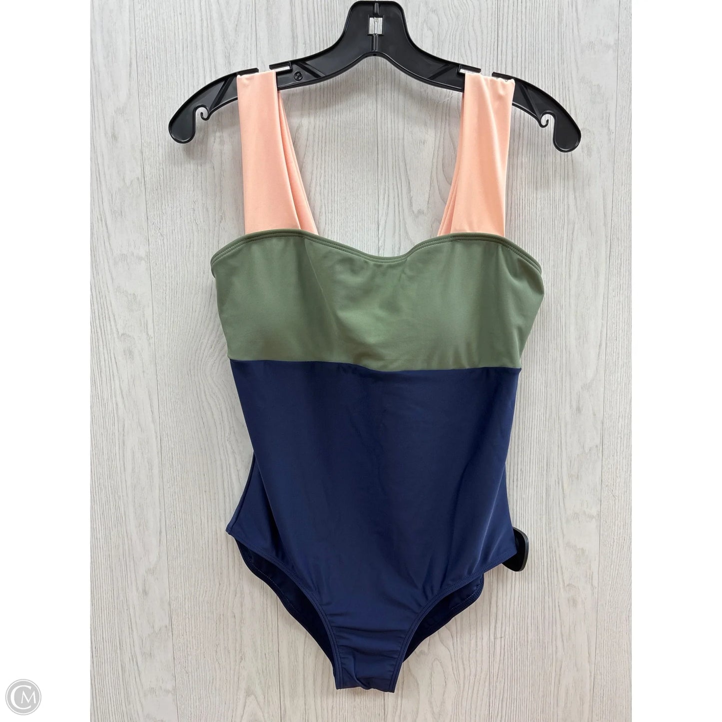 Swimsuit By Clothes Mentor In Blue & Green, Size: M