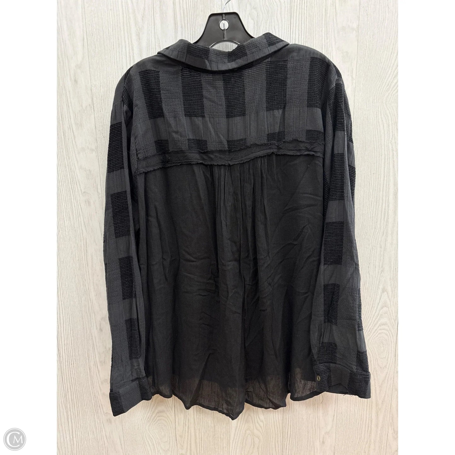 Top Long Sleeve By Umgee In Black, Size: 1x