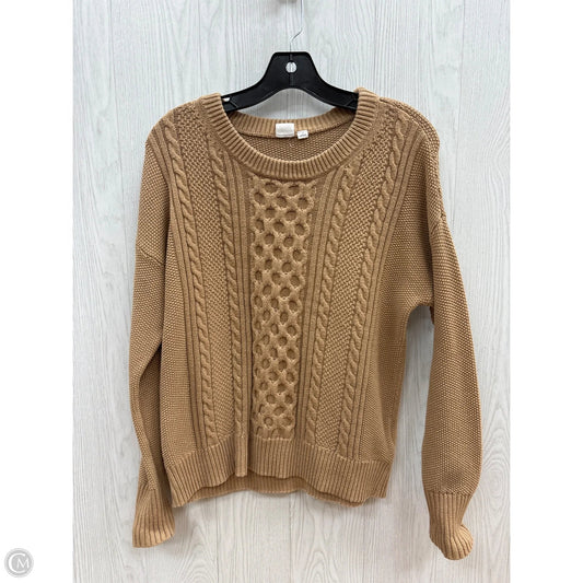 Sweater By Gap In Tan, Size: M