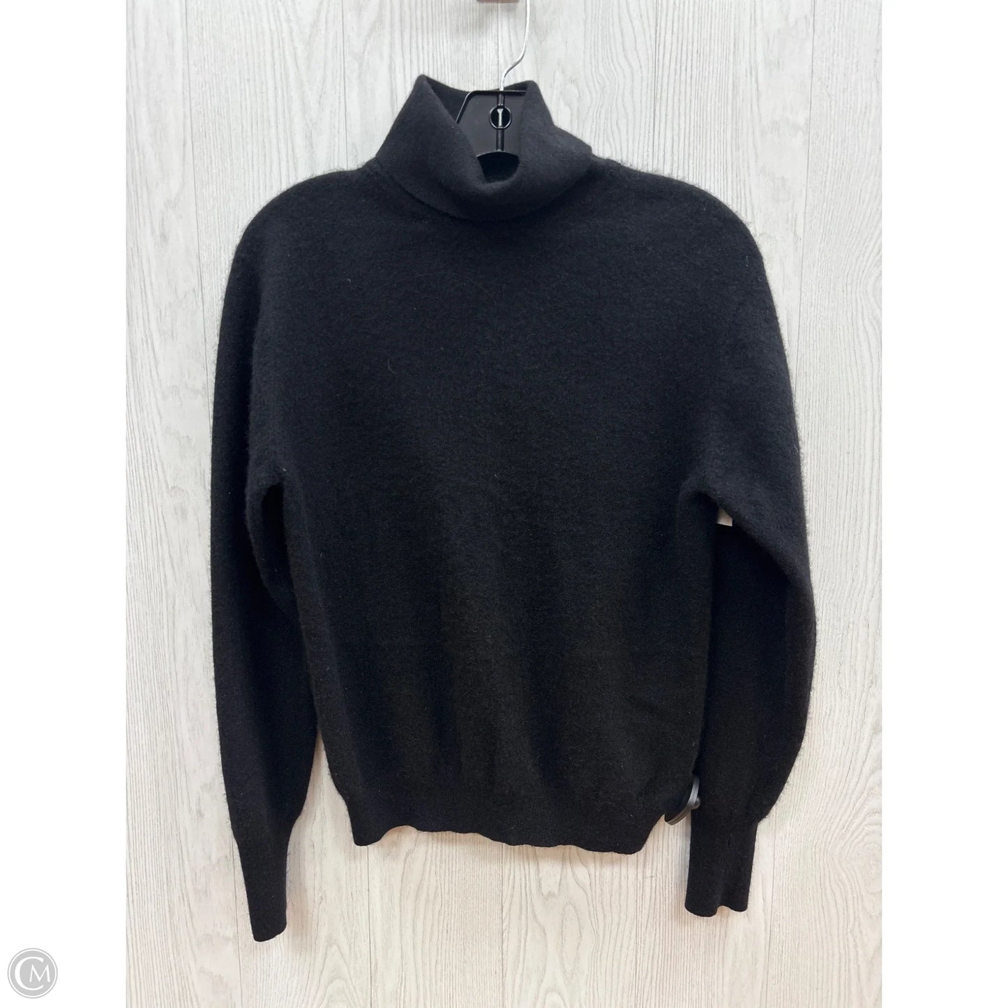 Sweater Cashmere By Clothes Mentor In Black, Size: S