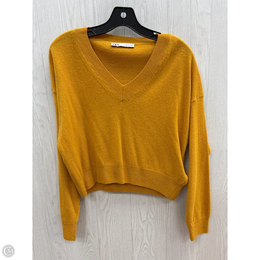 Sweater By Zara In Yellow, Size: S