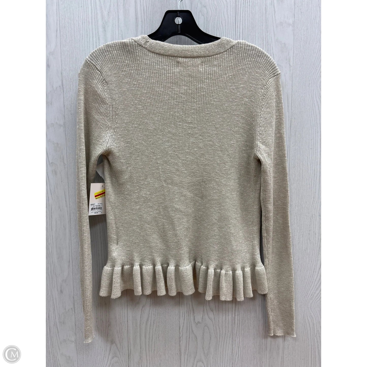 Cardigan By Lc Lauren Conrad In Tan, Size: S