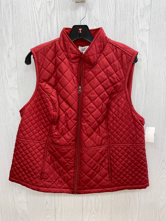 Vest Puffer & Quilted By Croft And Barrow O  Size: Xl